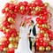 red and gold latex balloons(Red Gold)13.58 x 9.64 x 0.47 inches